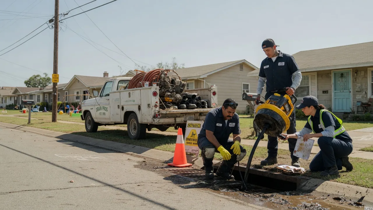 Drain Cleaning in San Isidro, TX near me
